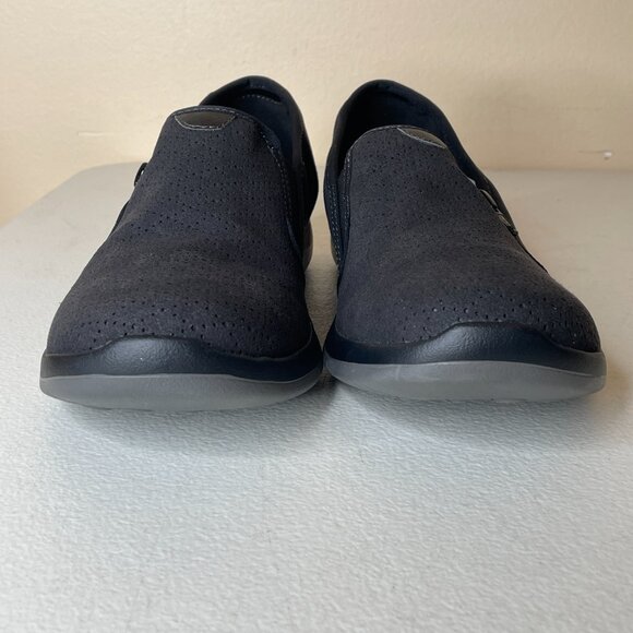 Aravon Wembly Side Zip Faux Suede Shoes Size 8.5 Narrow - Picture 5 of 16